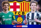 Anthony Gordon Joins Barcelona for £69.3m — Man U Transfer News