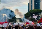 Thousands Join Jared Kushner Albania Resort Protests in Tirana