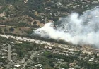 Southbound 405 lanes reopen after Brentwood Fire near Skirball