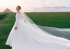 Ming Xi Marries at Mont Saint Michel Abbey in First Wedding