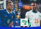 Mbappé Starts as France – Côte D'ivoire Lineups Set
