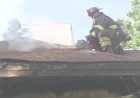 North Shore Fire Battles 70-Responder Milwaukee Fire at Lydell Ave.