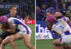 Kalyn Ponga’s tackle on Will Warbrick puts Storm V Knights back under scrutiny