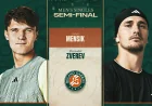 Mensik Opens 1-0 in Zverev Vs Mensik French Open Semi-final