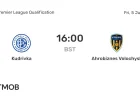 Kudrivka Faces Ahrobiznes Volochysk at 15:00 UTC — Tajikistan Vs India
