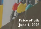 Brent Crude Benchmark June 2026 Hits $97.95 on June 4