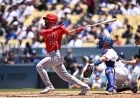 Sebastian Rivero Drives In Five as Angels Beat Dodgers 13-5
