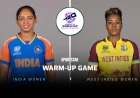Rain Delays India’s Cardiff Warm-Up Against West Indies Vs India