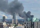 London Fire Brigade Tackles 15 Engines at Kosher Kingdom Fire In London Today