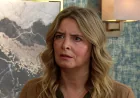 Angela Lonsdale appears in Emmerdale as Charity reports assault
