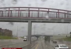 Stephanie Mead tracks four tornado warnings over Freeland Mi