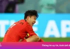 Son Heung-min Uses 255-260 Mm Boots for Corée Du Sud – Tchéquie