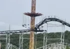 Four Riders Rescued at Six Flags St Louis Rescue After 120 Feet