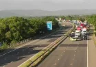 Police halt M5 Taunton traffic after reports of person in road