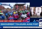 Defi Pierre Lavoie lance 1140 cyclistes sur 1000 kilomètres