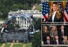 Melania Trump to attend White House UFC fight on South Lawn