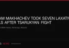 Islam Makhachev Took Seven Laxative Pills After Tsarukyan Fight