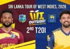 Sri Lanka Face West Indies in Second T20 as Sl Vs Wi Turns Vital