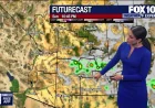 Phoenix Reaches 110 Degrees as Tucson Weather Turns Stormy