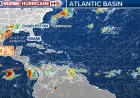 National Hurricane Center raises tropical disturbance to 50% chance
