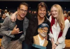Tom Cruise Reunites With Dakota Fanning at Disclosure Day Screening