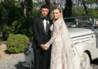 Perrie Edwards Wedding Dresses: 3 White Looks in Portugal
