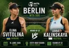 Elina Svitolina Faces Anna Kalinskaya in Bett1open Round of 32