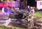 Waterloo Weather: Driver escapes serious injury in Campbell Avenue rollover fire