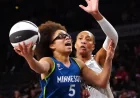 Sophie Cunningham reaction follows Olivia Miles' A'ja Wilson drive