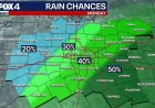 Ali Turiano Foresees Rain Chances Rising Monday for Dallas Weather