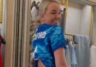Megan Pickford Turns England Goalie Prep Into a Celine Shop Trip