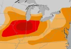Hazardous Weather Outlook shifts severe storms toward the Northeast