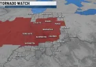 Tornado watch covers 47 Indiana counties, including Indianapolis — Wcpo Weather