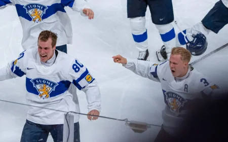 Konsta Helenius Leads Finland Past Switzerland 1-0 in Overtime — Finland Vs Switzerland Hockey