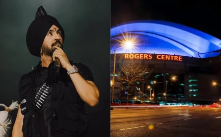 Diljit Dosanjh Toronto Sells Out Rogers Centre for May 31