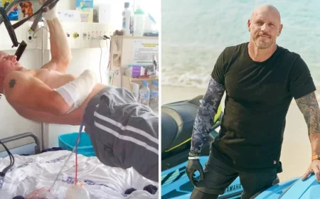 Paul De Gelder guides six celebrities on Shark! debut in the Bahamas