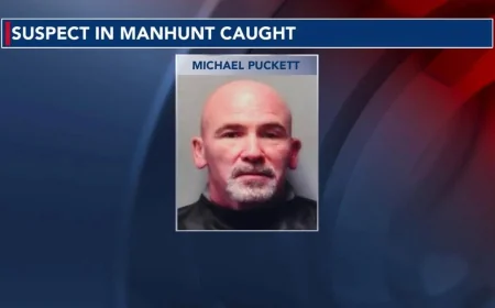 Michael Puckett Arrested in Mount Airy After Logan Utt Killing Camera