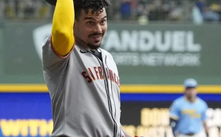 Willy Adames Returns as Brewers Open Four-Game Giants Vs Brewers Set