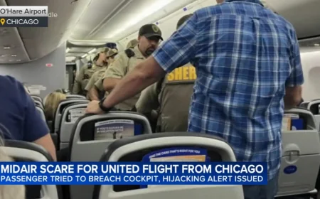 Donald McDonald Forces Madison Diversion of United Passengers