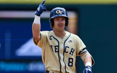 Georgia Tech, Georgia Top Baseball America Ranking for 64 Teams — Ncaa Super Regional Schedule