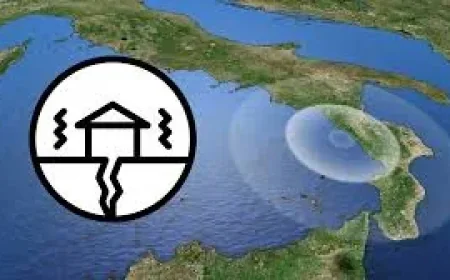Magnitude 6,2 quake near Scarcelli, Italie felt across southern Italy