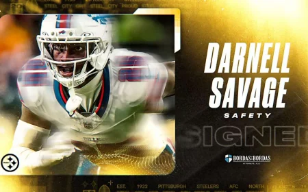 Steelers Sign Darnell Savage to One-Year Deal