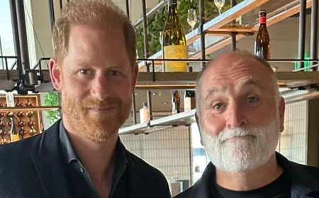 Prince Harry Attends José Andrés Launch in Los Angeles — Harry Solo Night La