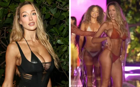 Penny Lane Turns Heads at Miami Swim Week After Viral Walk