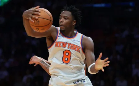 OG Anunoby Welcomes First Finals Run With Knicks