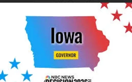 Rob Sand Votes in Des Moines as Iowa Primary Results Begin