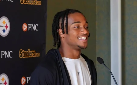 Calvin Austin Iii Faces Crowded Giants Receiver Room After $1.5 Million Deal