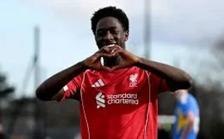 Josh Abe Signs Liverpool Scholarship Terms at 15