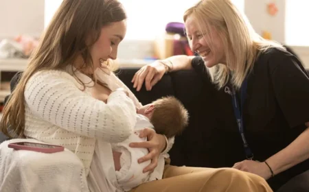 Healthworks promotes breastfeeding support at Newcastle Upon Tyne event