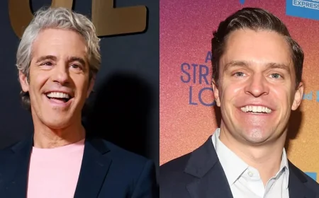 Andy Cohen Holds Hands With Kevin Sobieski in NYC